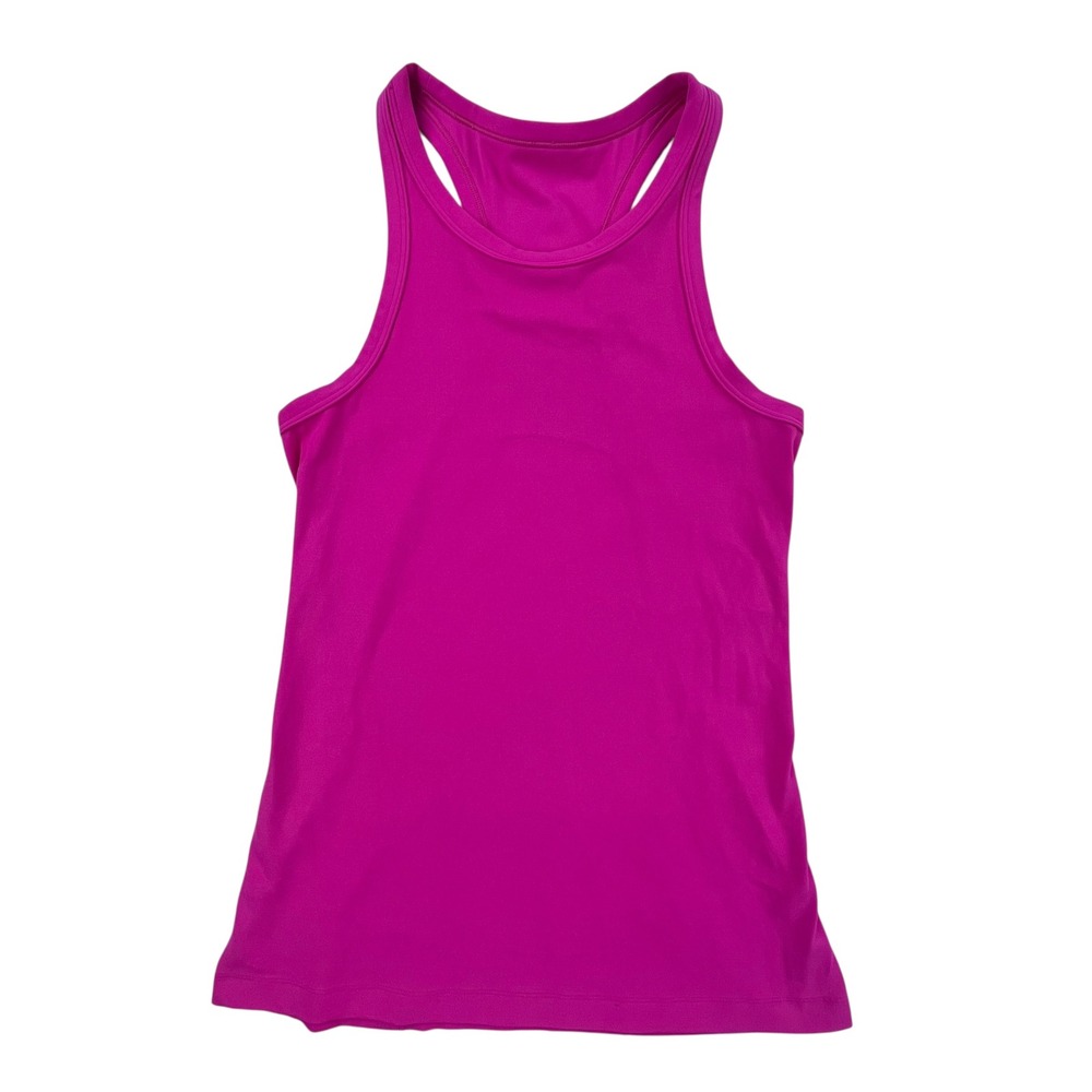 Lululemon Cool Racerback Tank Top Sonic Pink Align Training Size 6 Equivalent